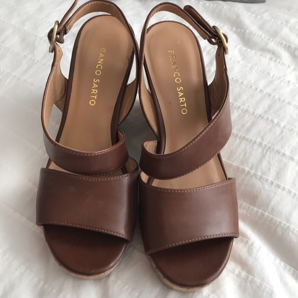 Franco Sarto Shoes - Franco Sarto brown Wedges